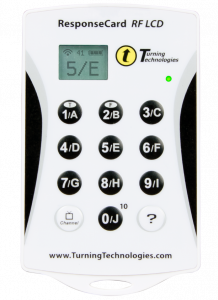 Turning Technologies RF LCD clicker