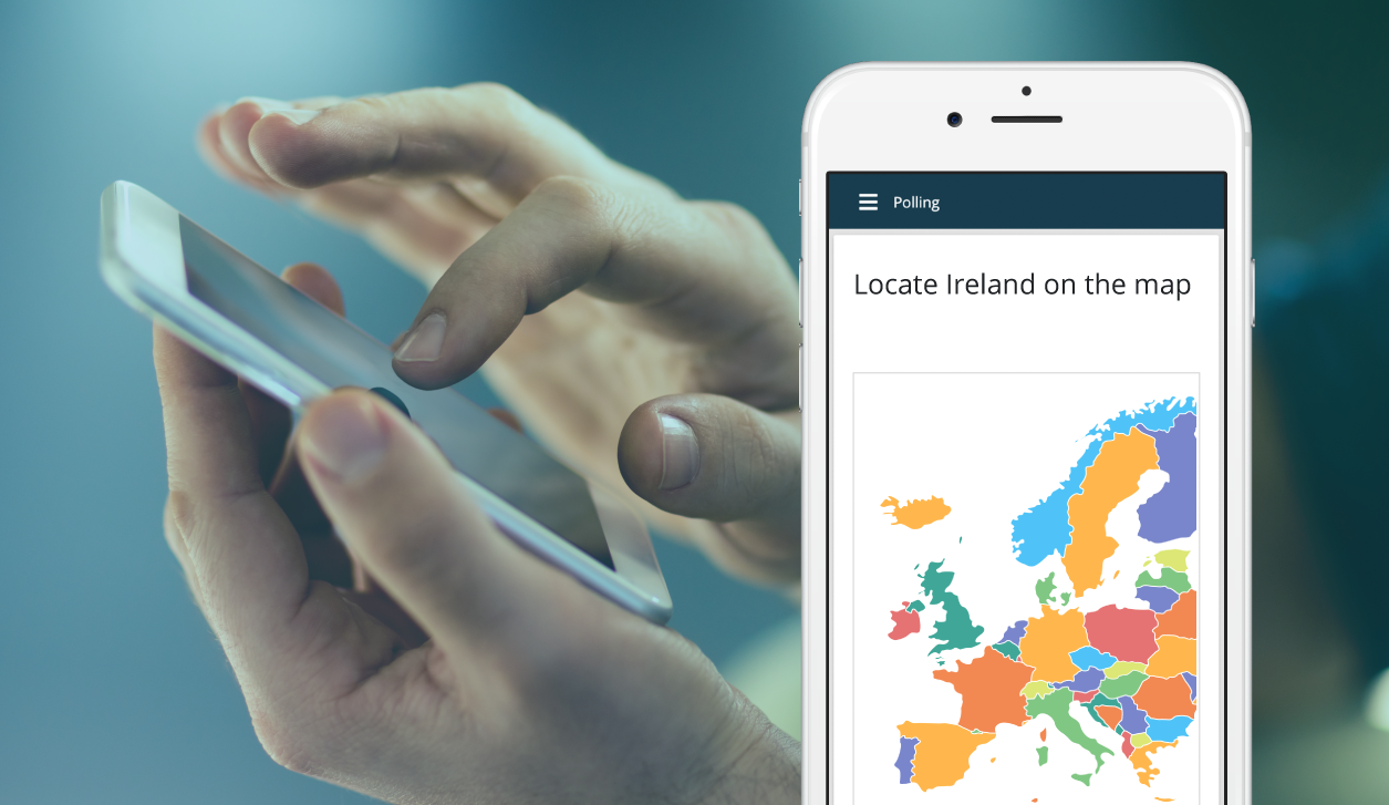 Hotspots screenshot on mobile phone using TurningPoint web